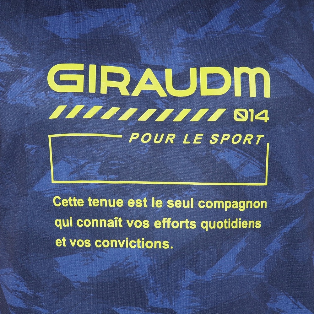 ジローム（GIRAUDM）（キッズ）ジュニア ドライプラスクール SB MESHT 半袖Tシャツ CT4S0061-TR865-GRSD NVY