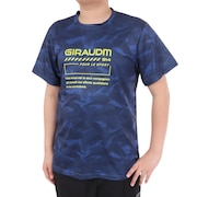 ジローム（GIRAUDM）（キッズ）ジュニア ドライプラスクール SB MESHT 半袖Tシャツ CT4S0061-TR865-GRSD NVY