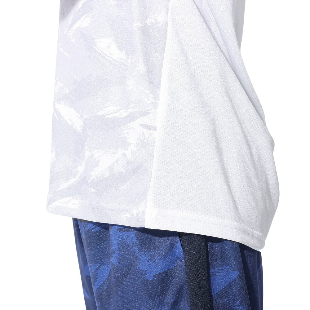 ジローム（GIRAUDM）（キッズ）ジュニア ドライプラスクール SB MESHT 半袖Tシャツ CT4S0061-TR865-GRSD WHT