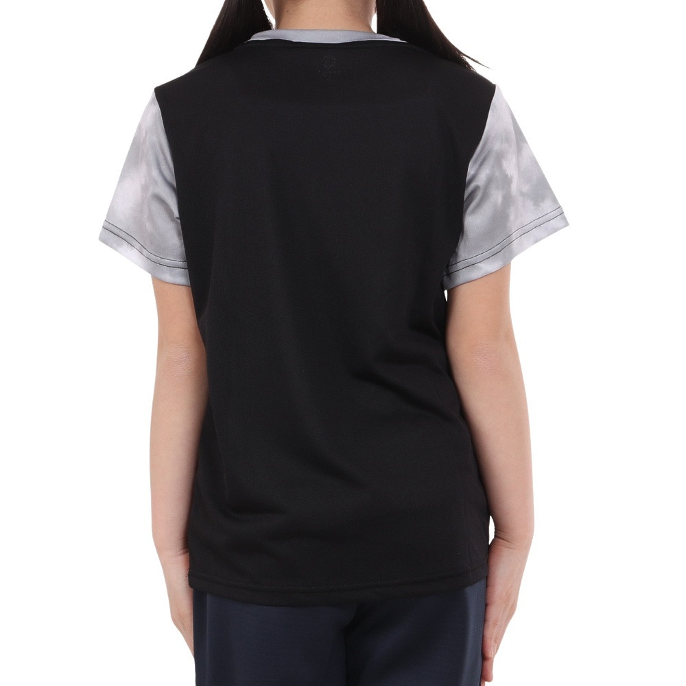 ジローム（GIRAUDM）（キッズ）ジュニア ドライプラスクール SB MESHT 半袖Tシャツ CT4S0062-TR865-GRSD BLK