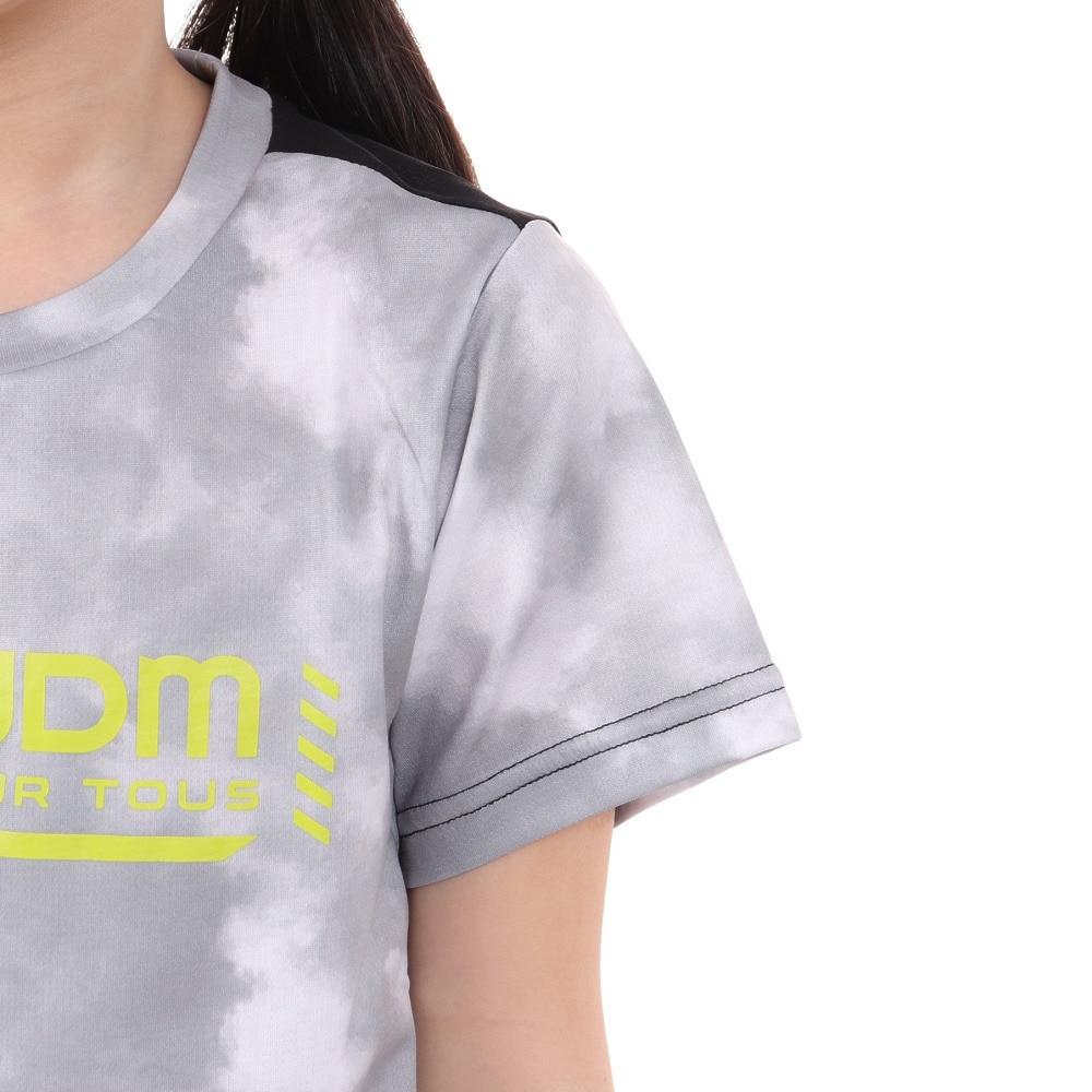 ジローム（GIRAUDM）（キッズ）ジュニア ドライプラスクール SB MESHT 半袖Tシャツ CT4S0062-TR865-GRSD BLK