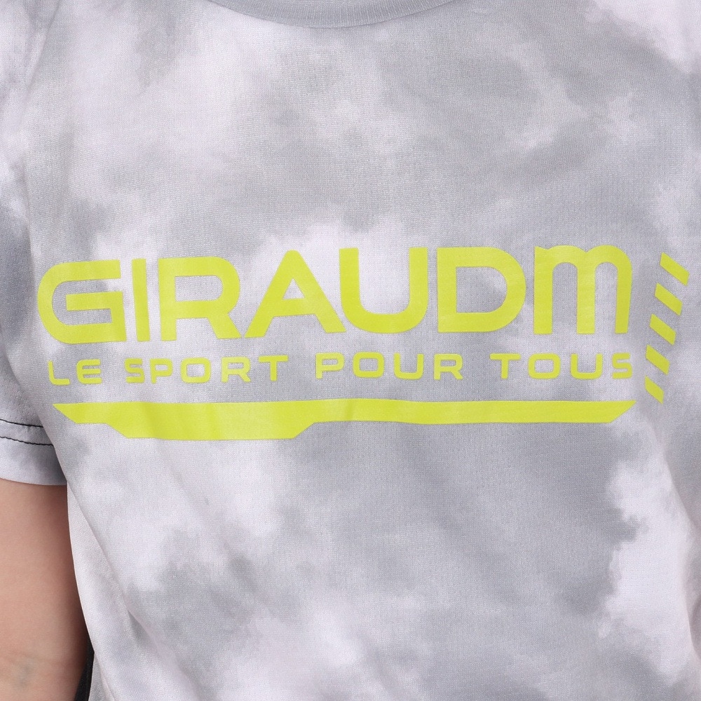 ジローム（GIRAUDM）（キッズ）ジュニア ドライプラスクール SB MESHT 半袖Tシャツ CT4S0062-TR865-GRSD BLK