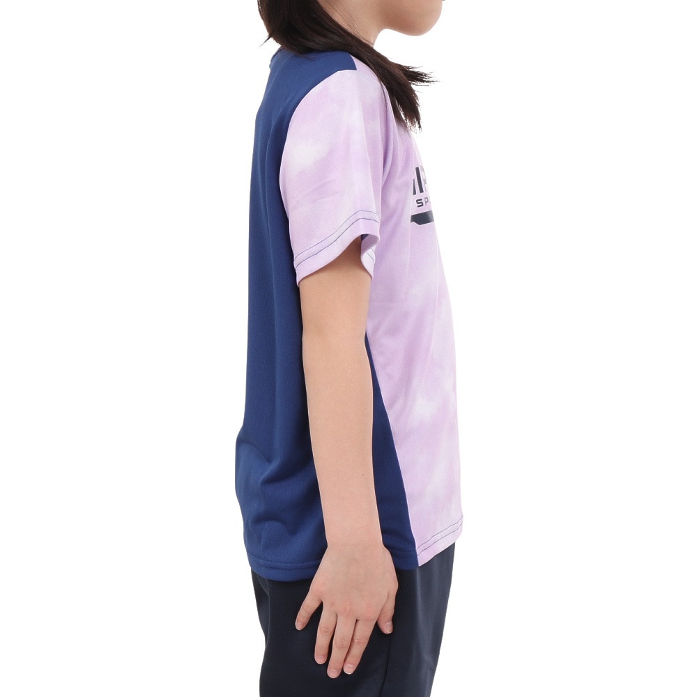 ジローム（GIRAUDM）（キッズ）ジュニア ドライプラスクール SB MESHT 半袖Tシャツ CT4S0062-TR865-GRSD LVD