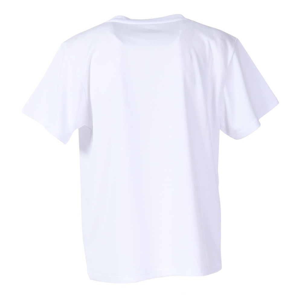 ジローム（GIRAUDM）（キッズ）ジュニア ドライプラス プリント メッシュTシャツ CT4S0064-TR865-GRES WHT