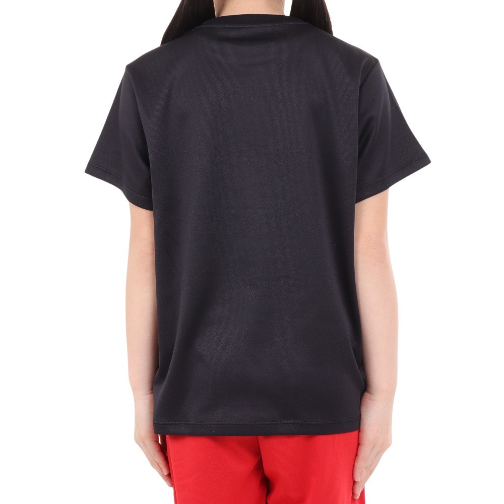 ジローム（GIRAUDM）（キッズ）ジュニア ドライプラス プリントメッシュTシャツ CT4S0066-TR865-GRES BLK