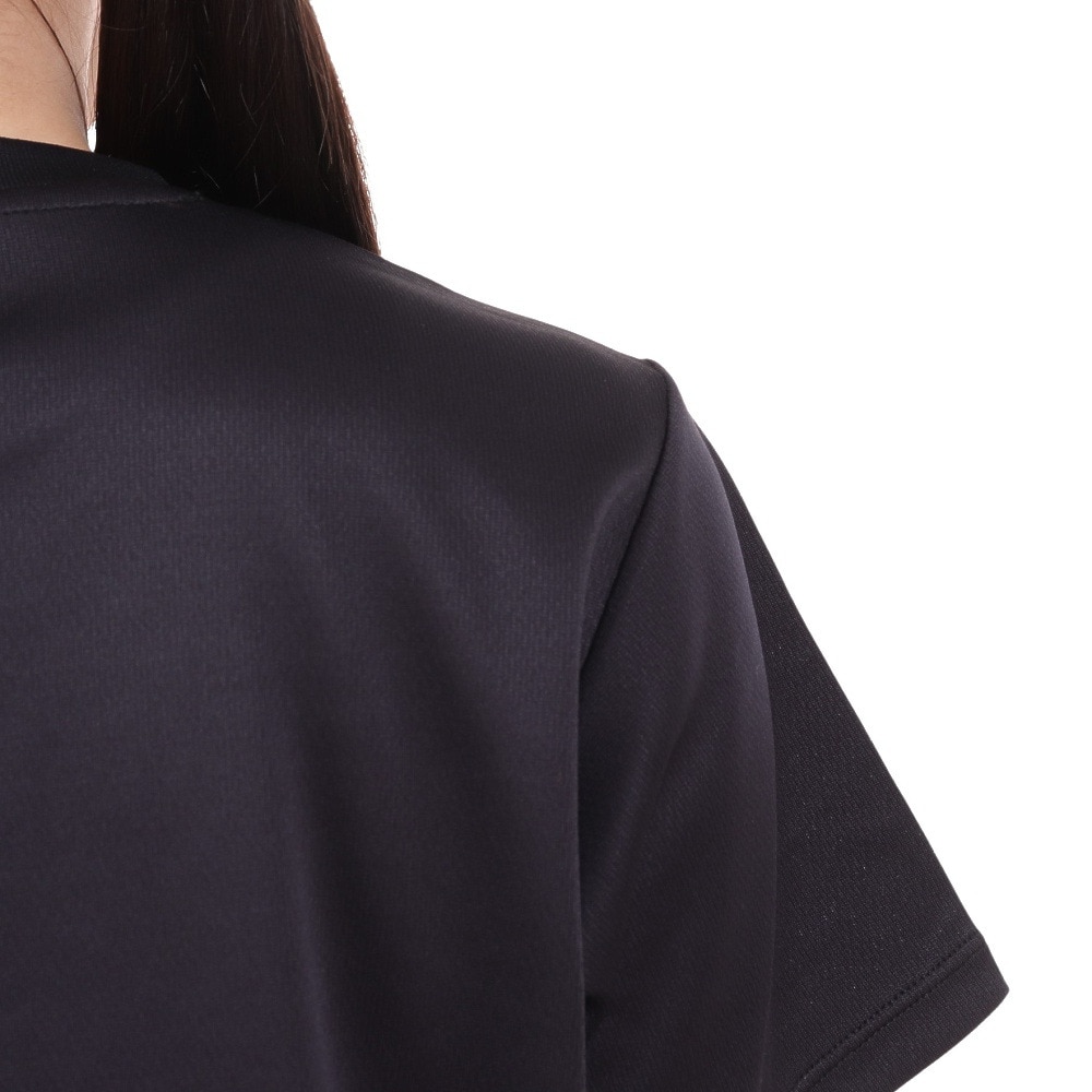 ジローム（GIRAUDM）（キッズ）ジュニア ドライプラス プリントメッシュTシャツ CT4S0066-TR865-GRES BLK