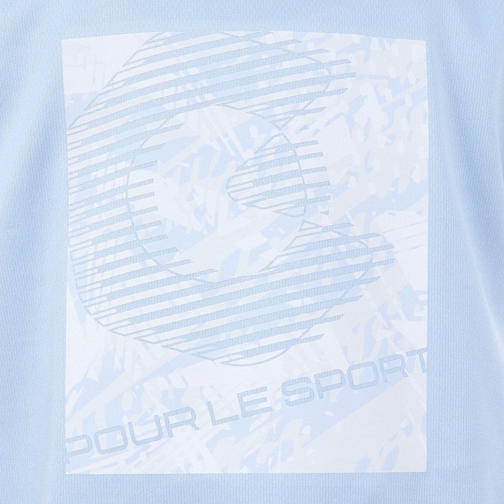 ジローム（GIRAUDM）（キッズ）ジュニア ドライプラス プリントメッシュTシャツ CT4S0066-TR865-GRES LBLU