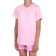 (キッズ)ガール エッセンシャルズ AEROREADY ロゴ レギュラーフィット 半袖Tシャツ ECK74-IJ9578