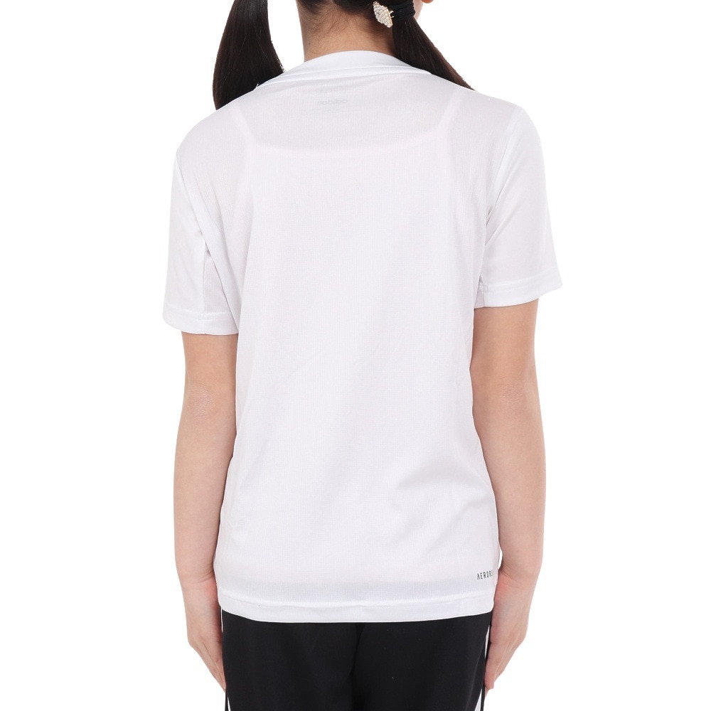 アディダス（adidas）（キッズ）キッズ トレイン エッセンシャルズ AEROREADY ロゴ レギュラーフィット 半袖Tシャツ ECL93-HS1603