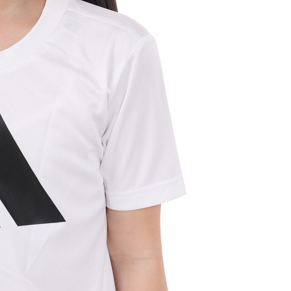 アディダス（adidas）（キッズ）キッズ トレイン エッセンシャルズ AEROREADY ロゴ レギュラーフィット 半袖Tシャツ ECL93-HS1603