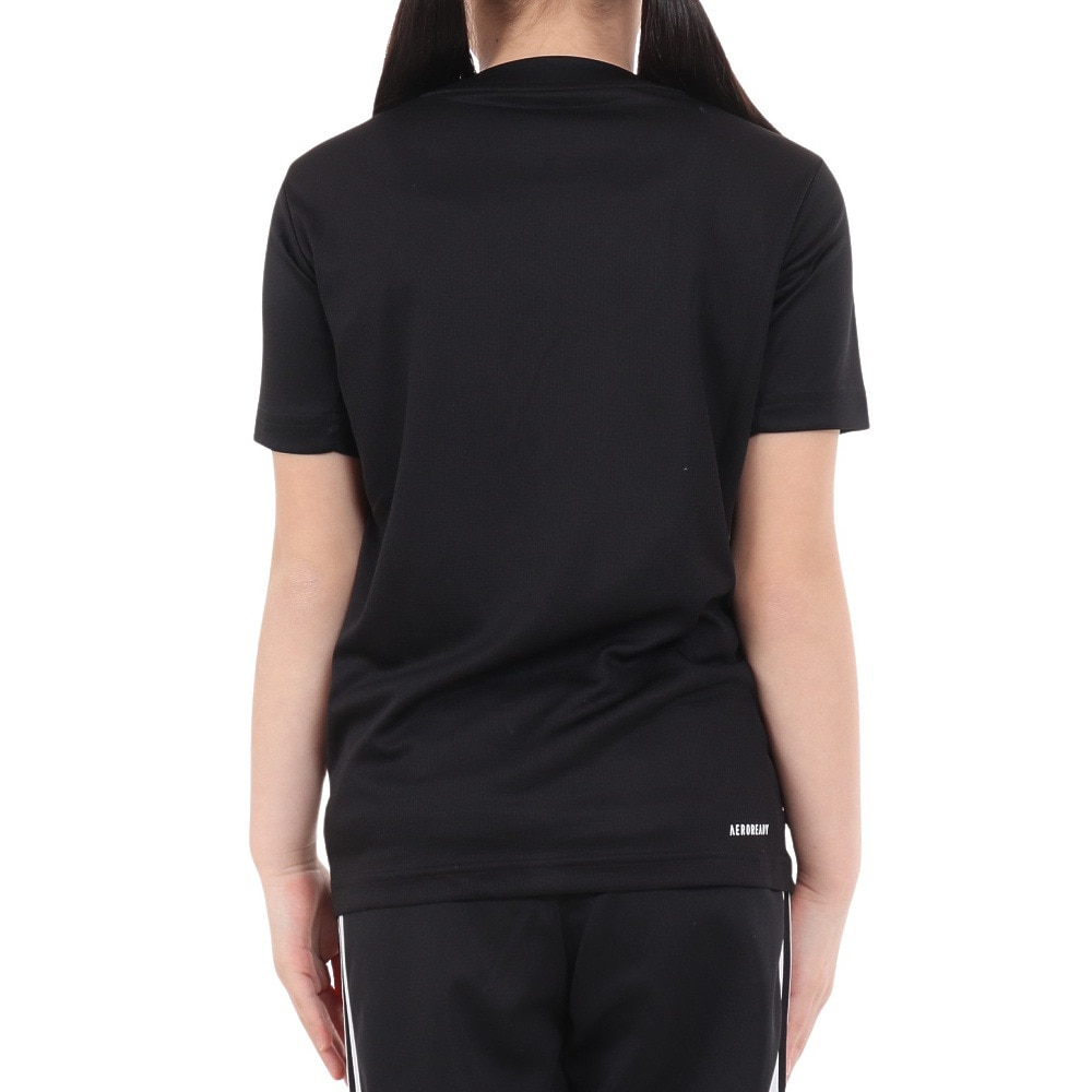 アディダス（adidas）（キッズ）キッズ トレイン エッセンシャルズ AEROREADY ロゴ レギュラーフィット 半袖Tシャツ ECL93-IC5659