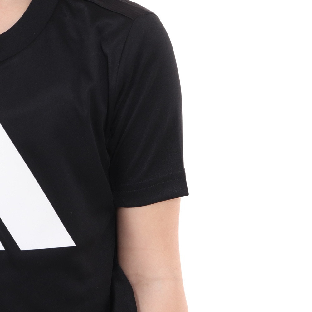 アディダス（adidas）（キッズ）キッズ トレイン エッセンシャルズ AEROREADY ロゴ レギュラーフィット 半袖Tシャツ ECL93-IC5659