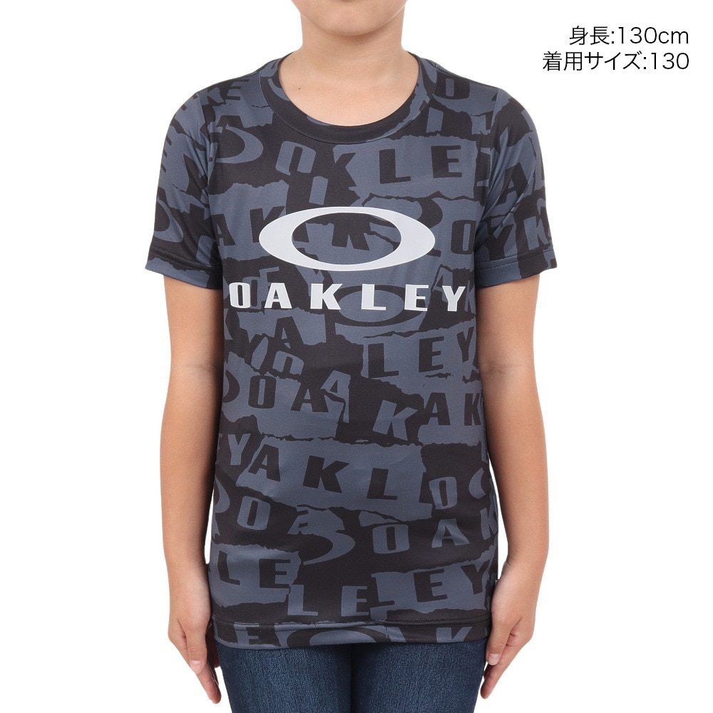 オークリー（OAKLEY）（キッズ）ジュニア En Qdevo SS Tee Graphic Ytr 7.0 半袖Tシャツ FOA406397-00G