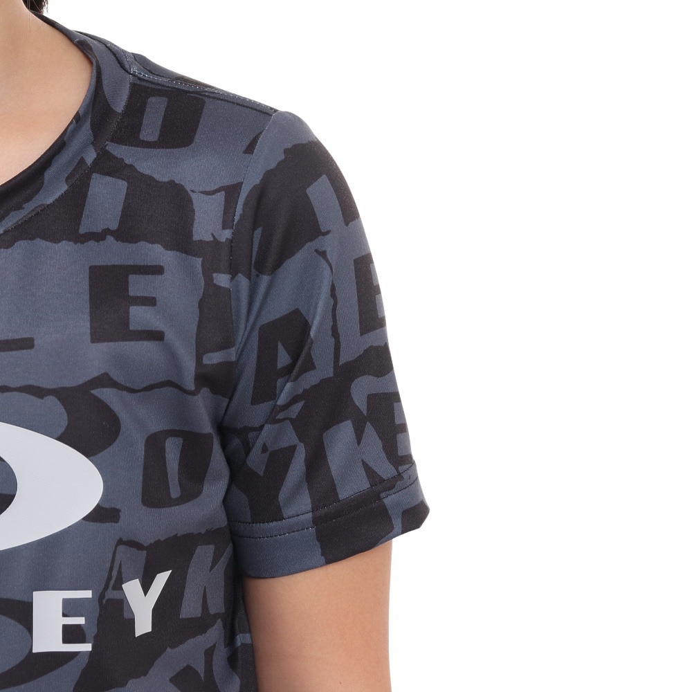 オークリー（OAKLEY）（キッズ）ジュニア En Qdevo SS Tee Graphic Ytr 7.0 半袖Tシャツ FOA406397-00G