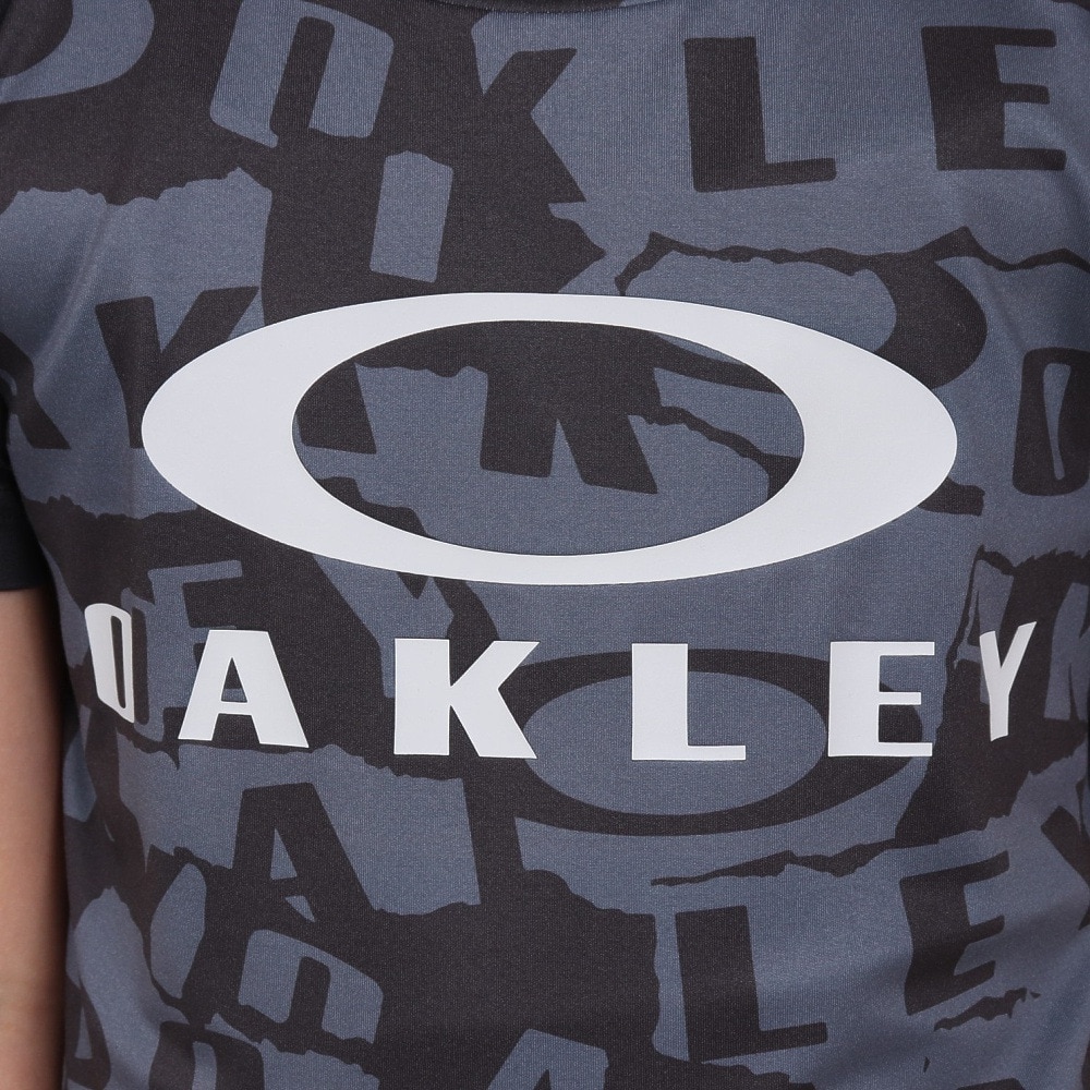 オークリー（OAKLEY）（キッズ）ジュニア En Qdevo SS Tee Graphic Ytr 7.0 半袖Tシャツ FOA406397-00G