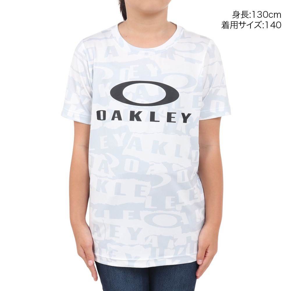 オークリー（OAKLEY）（キッズ）ジュニア En Qdevo SS Tee Graphicc Ytr 7.0 半袖Tシャツ FOA406397-186