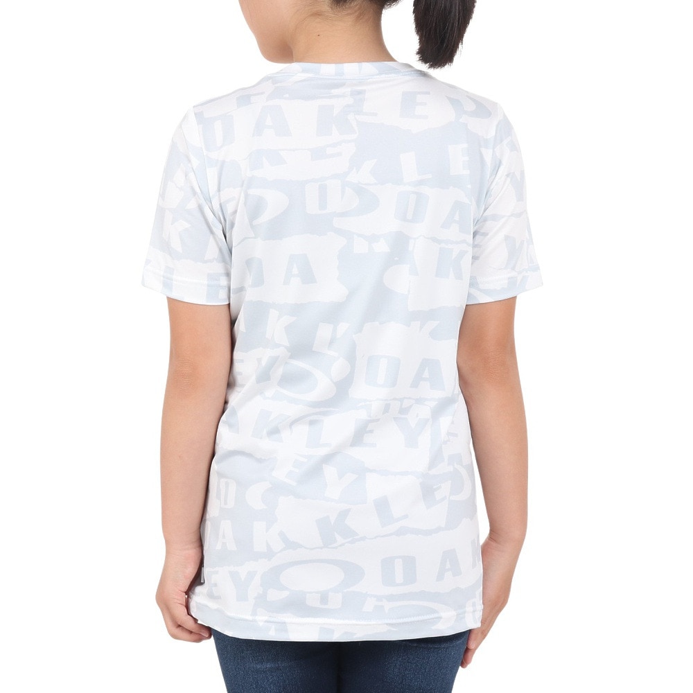 オークリー（OAKLEY）（キッズ）ジュニア En Qdevo SS Tee Graphicc Ytr 7.0 半袖Tシャツ FOA406397-186