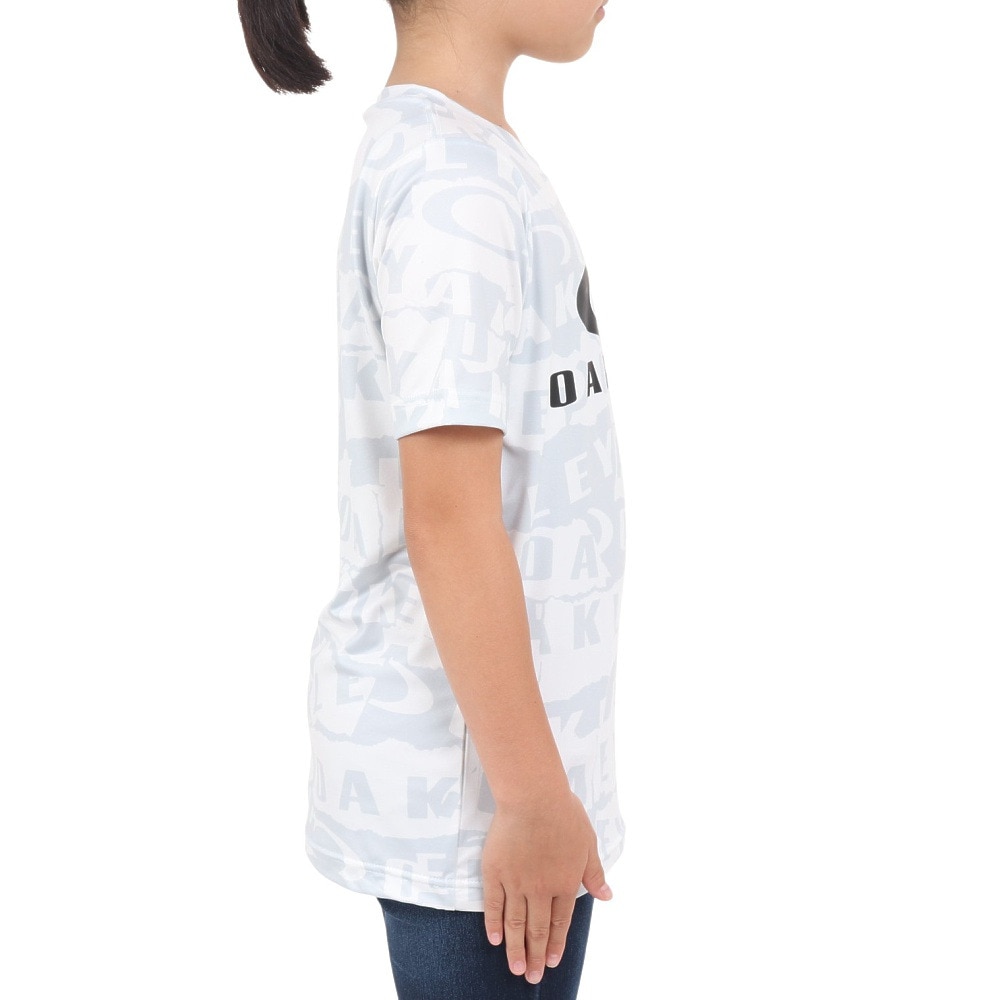 オークリー（OAKLEY）（キッズ）ジュニア En Qdevo SS Tee Graphicc Ytr 7.0 半袖Tシャツ FOA406397-186