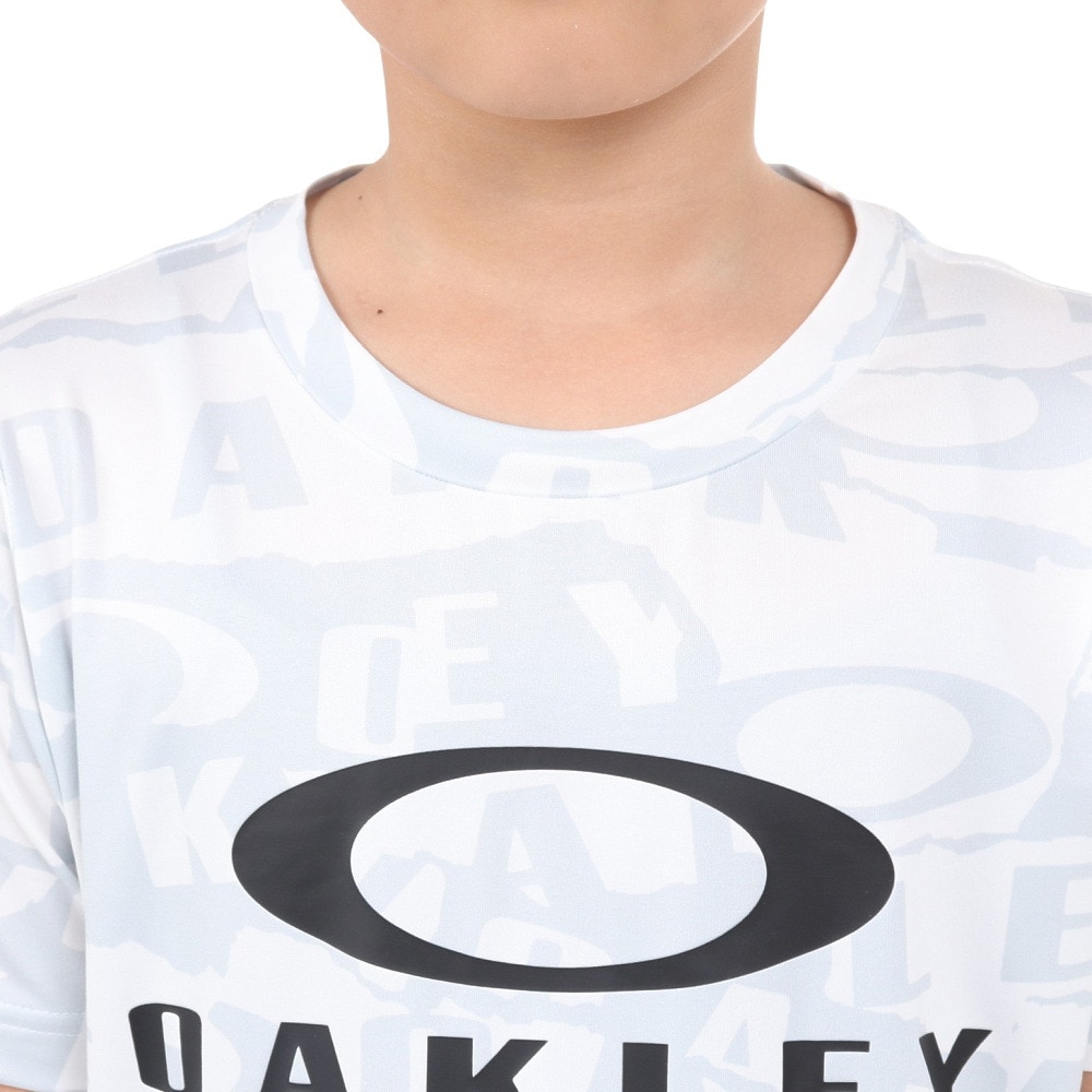 オークリー（OAKLEY）（キッズ）ジュニア En Qdevo SS Tee Graphicc Ytr 7.0 半袖Tシャツ FOA406397-186
