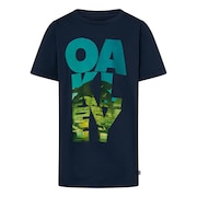 オークリー（OAKLEY）（キッズ）EN QDE Tシャツ BOLD YTR FOA406398-6FB