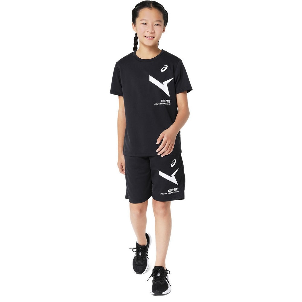 アシックス（ASICS）（キッズ）ジュニア A-I-M ドライ半袖シャツ 2034A885.001