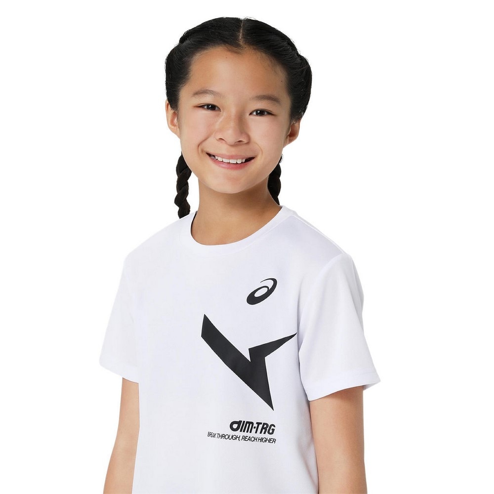 アシックス（ASICS）（キッズ）ジュニア A-I-M ドライ半袖シャツ 2034A885.100