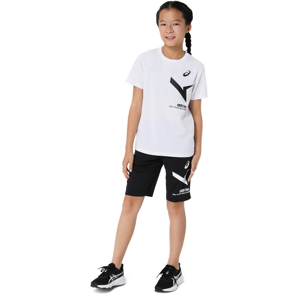 アシックス（ASICS）（キッズ）ジュニア A-I-M ドライ半袖シャツ 2034A885.100