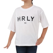 ハーレー（HURLEY）（キッズ）ボーイズ オーバーサイズド ハーレー 半袖Tシャツ BSS2431004-WHT