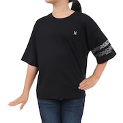 (キッズ)ボーイズ ファントム オーバーサイズド レオパード ブロック パーティー 半袖Tシャツ BUT2431007