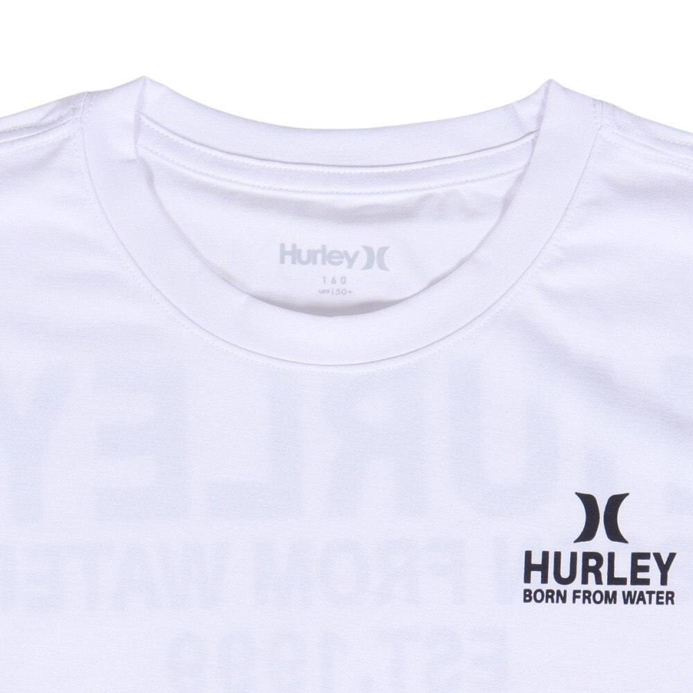 ハーレー（HURLEY）（キッズ）ボーイズ ファントム オーバーサイズド ボーン フロム ウォーター 半袖Tシャツ BUT2431008-WHT