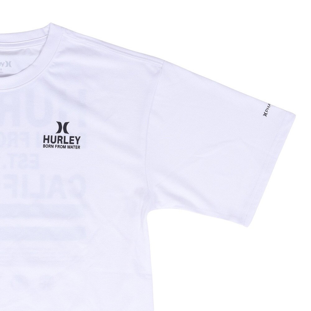 ハーレー（HURLEY）（キッズ）ボーイズ ファントム オーバーサイズド ボーン フロム ウォーター 半袖Tシャツ BUT2431008-WHT