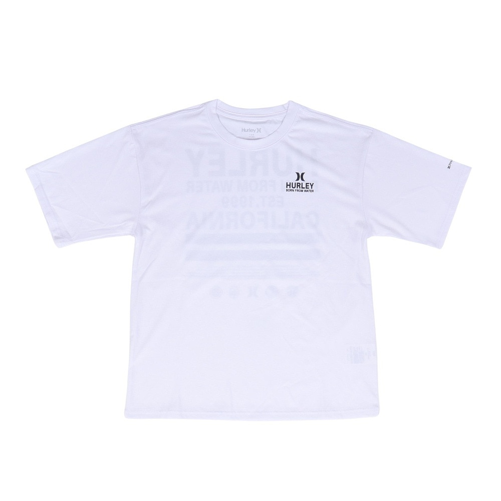 ハーレー（HURLEY）（キッズ）ボーイズ ファントム オーバーサイズド ボーン フロム ウォーター 半袖Tシャツ BUT2431008-WHT