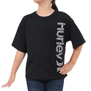 ハーレー（HURLEY）（キッズ）ボーイズ トライバル ロゴ 半袖Tシャツ BUT2431011-BLK