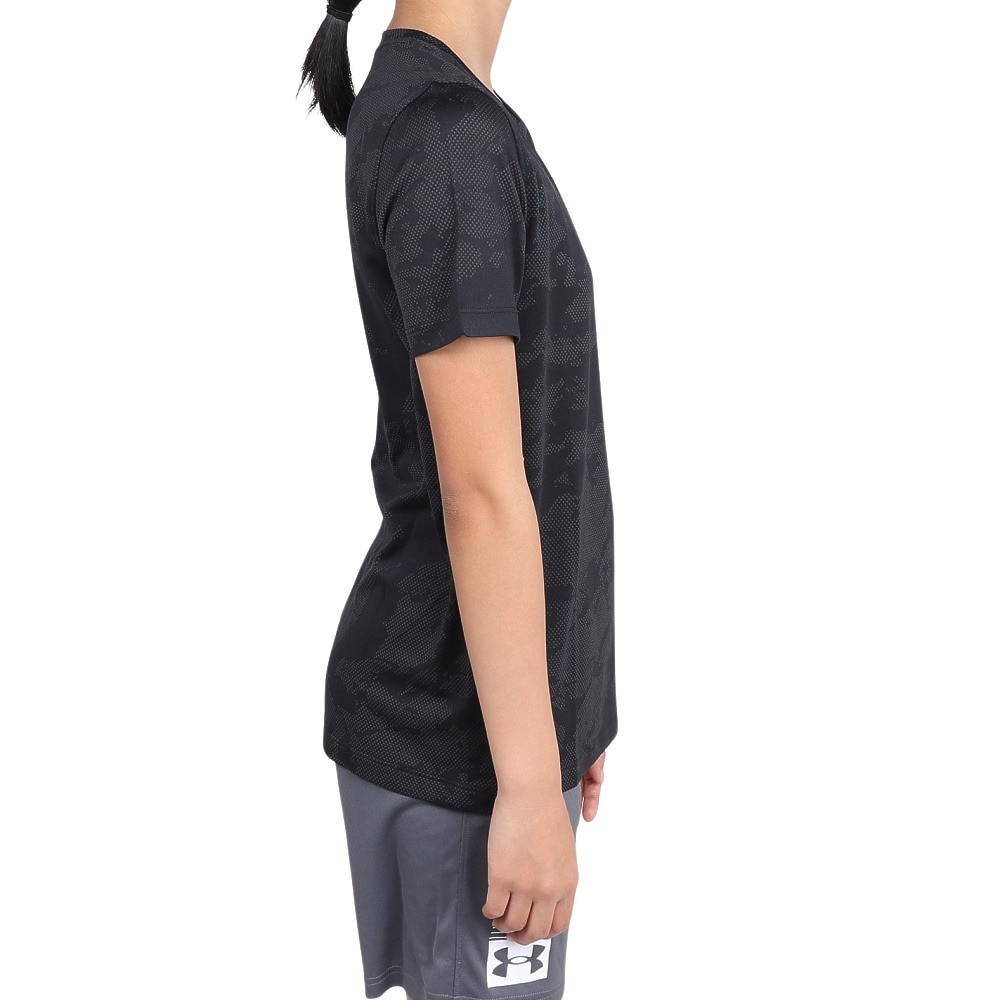 アンダーアーマー（UNDER ARMOUR）（キッズ）ジュニア テック ジャカード 半袖Tシャツ 1390019 001