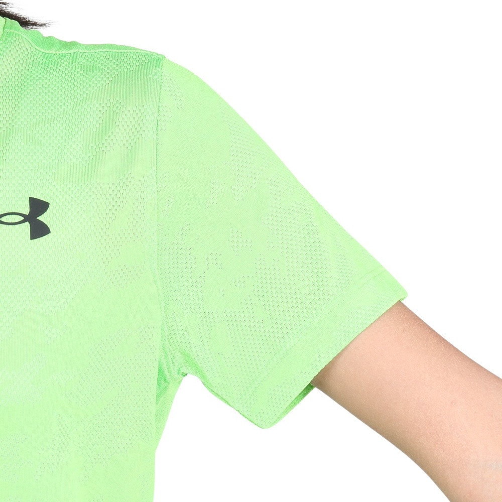 アンダーアーマー（UNDER ARMOUR）（キッズ）ジュニア テック ジャカード 半袖Tシャツ 1390019 362