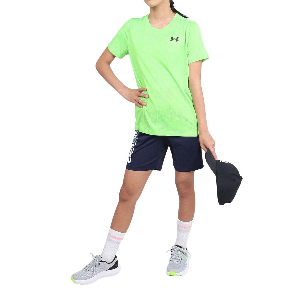 アンダーアーマー（UNDER ARMOUR）（キッズ）ジュニア テック ジャカード 半袖Tシャツ 1390019 362