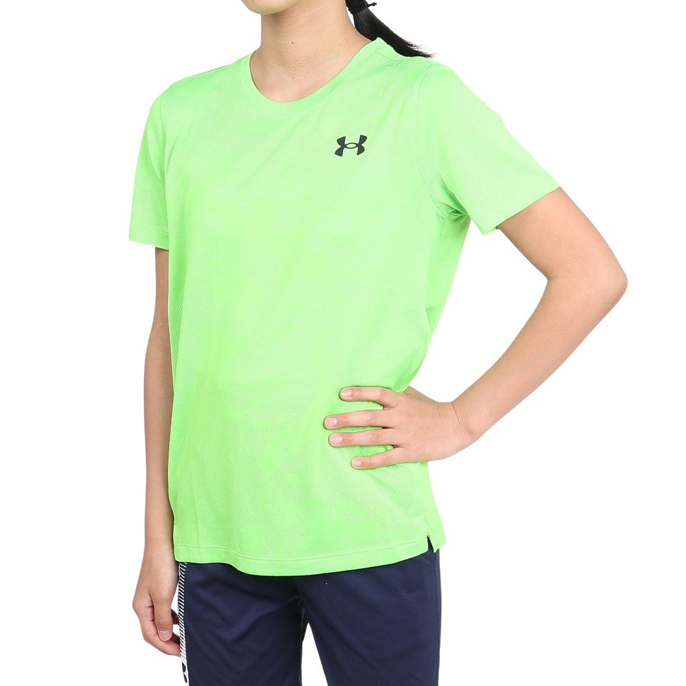 アンダーアーマー（UNDER ARMOUR）（キッズ）ジュニア テック ジャカード 半袖Tシャツ 1390019 362