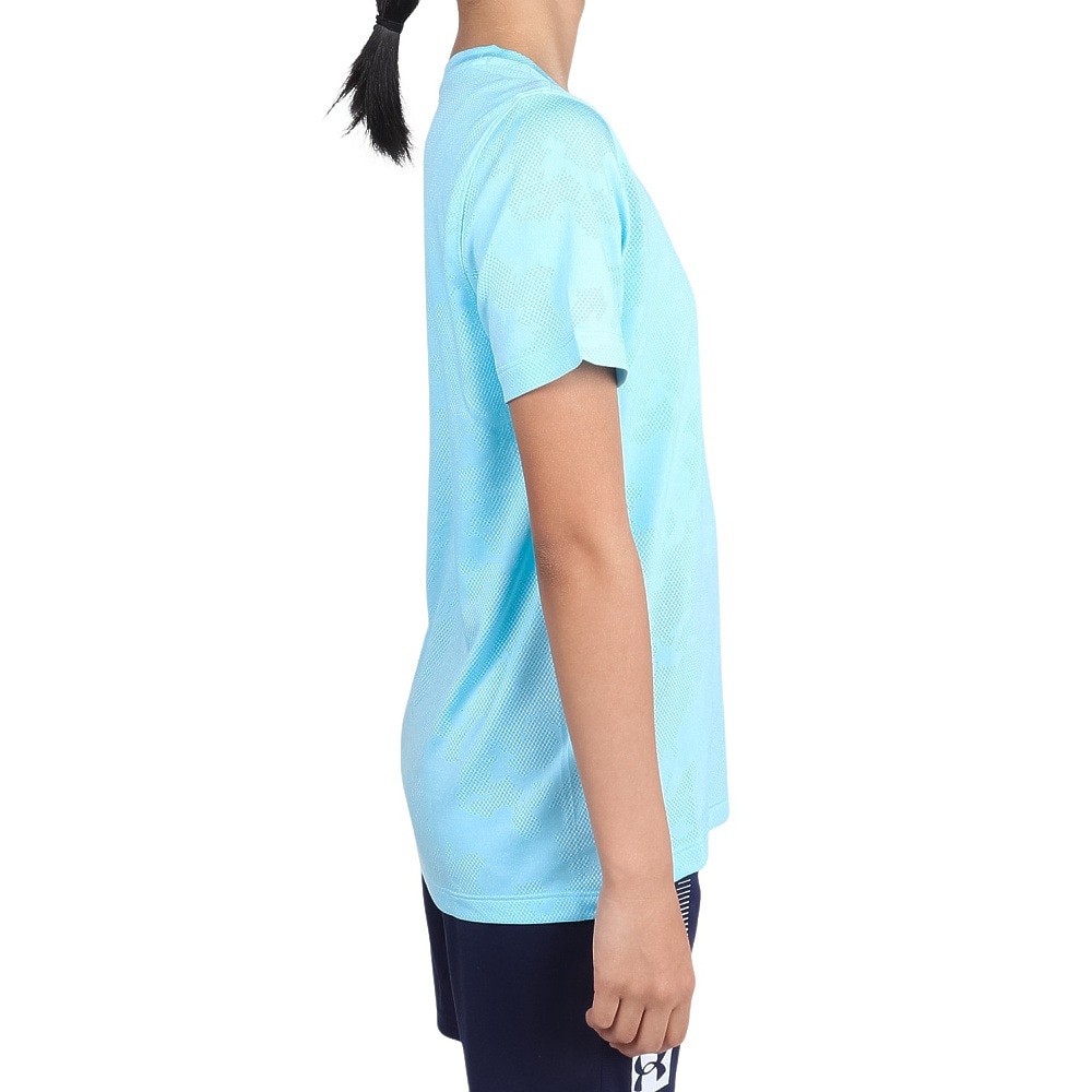 アンダーアーマー（UNDER ARMOUR）（キッズ）ジュニア テック ベント ジャカード 半袖Tシャツ 1390019 494