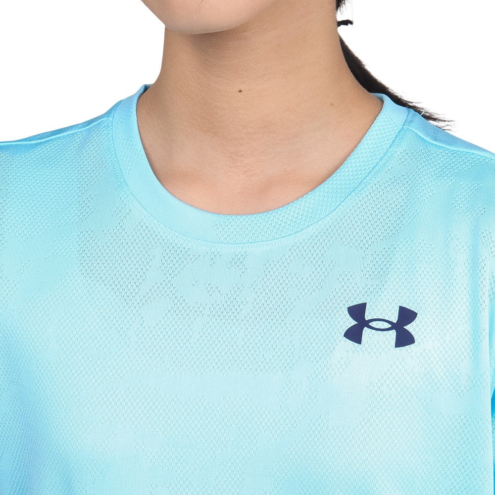 アンダーアーマー（UNDER ARMOUR）（キッズ）ジュニア テック ベント ジャカード 半袖Tシャツ 1390019 494