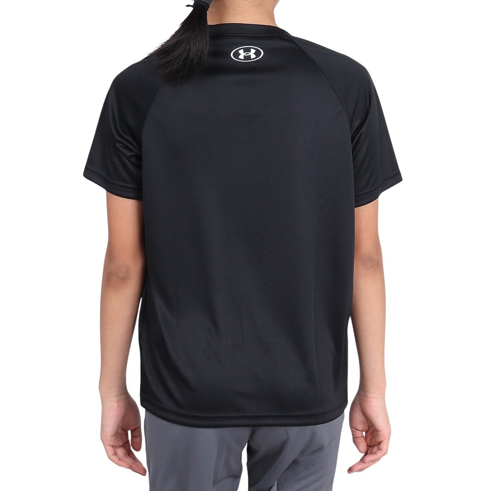 アンダーアーマー（UNDER ARMOUR）（キッズ）ジュニア UAテック スプリットロゴ ショートスリーブ Tシャツ 1390280 001