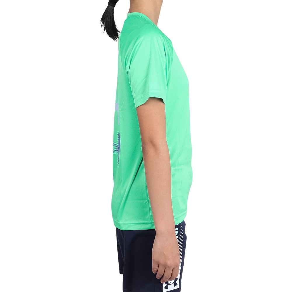 アンダーアーマー（UNDER ARMOUR）（キッズ）ジュニア テック トリプルロゴ 半袖Tシャツ 1390281 299