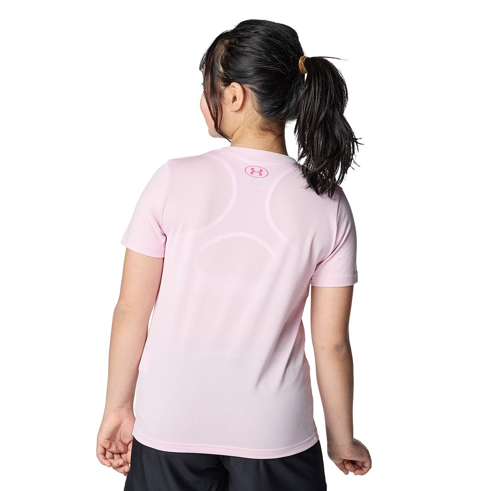アンダーアーマー（UNDER ARMOUR）（キッズ）ジュニア テック スーパー ビッグロゴ 半袖Tシャツ 6001338 647
