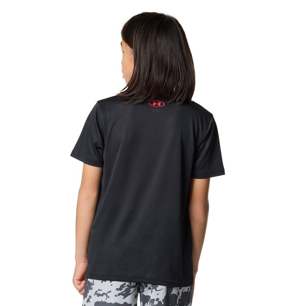 アンダーアーマー（UNDER ARMOUR）（キッズ）スピードストライド 96ロゴ ショートスリーブ Tシャツ 6005306 001