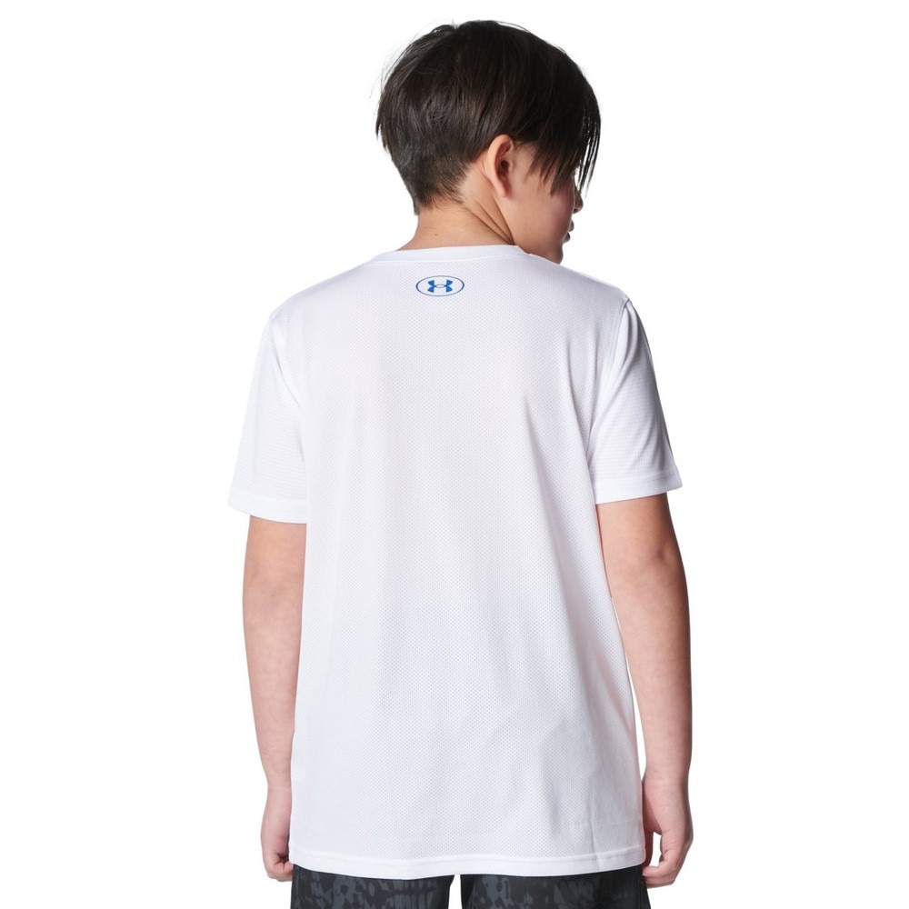 アンダーアーマー（UNDER ARMOUR）（キッズ）スピードストライド 96ロゴ ショートスリーブ Tシャツ 6005306 100