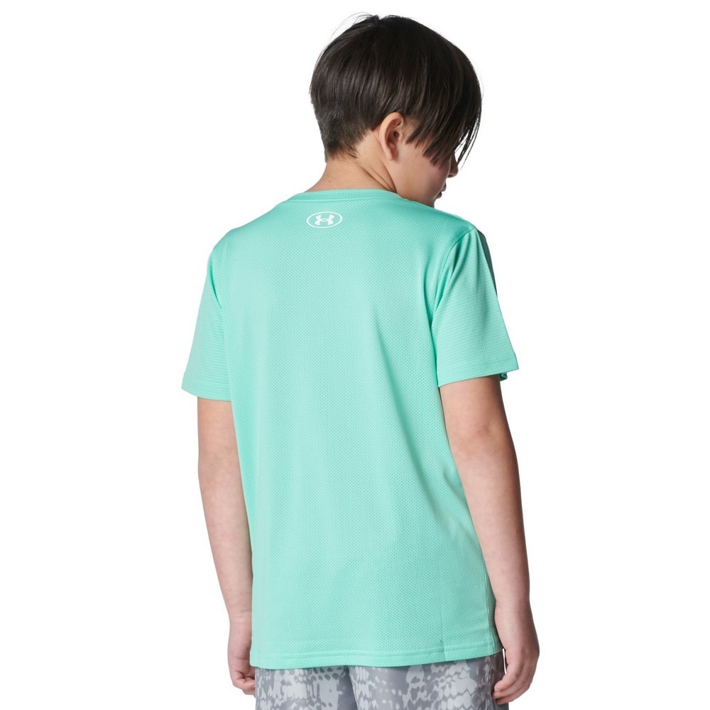 アンダーアーマー（UNDER ARMOUR）（キッズ）スピードストライド 96ロゴ ショートスリーブ Tシャツ 6005306 381