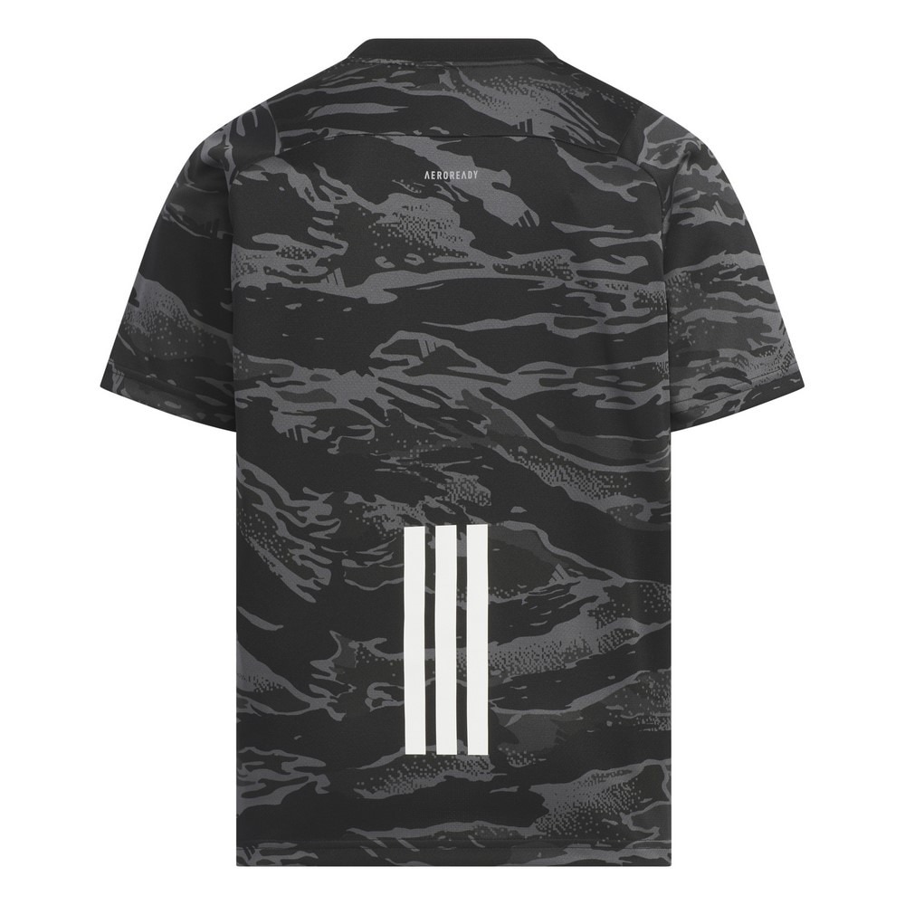アディダス（adidas）（キッズ）ジュニア MH エッセンシャルズ カモ総柄プリント 半袖Tシャツ KCE62-JM4541