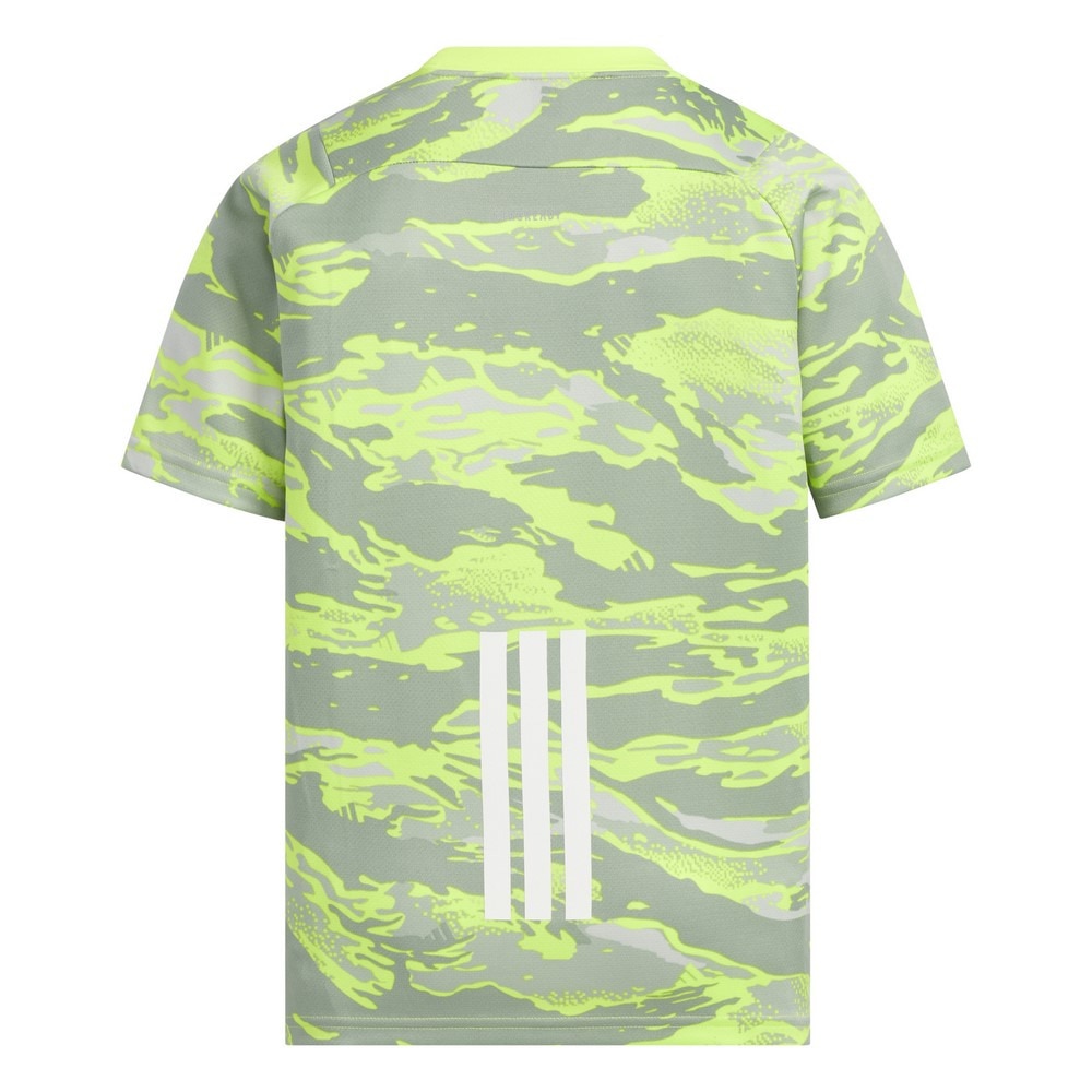 アディダス（adidas）（キッズ）ジュニア MH エッセンシャルズ カモ総柄プリント 半袖Tシャツ KCE62-JM4543
