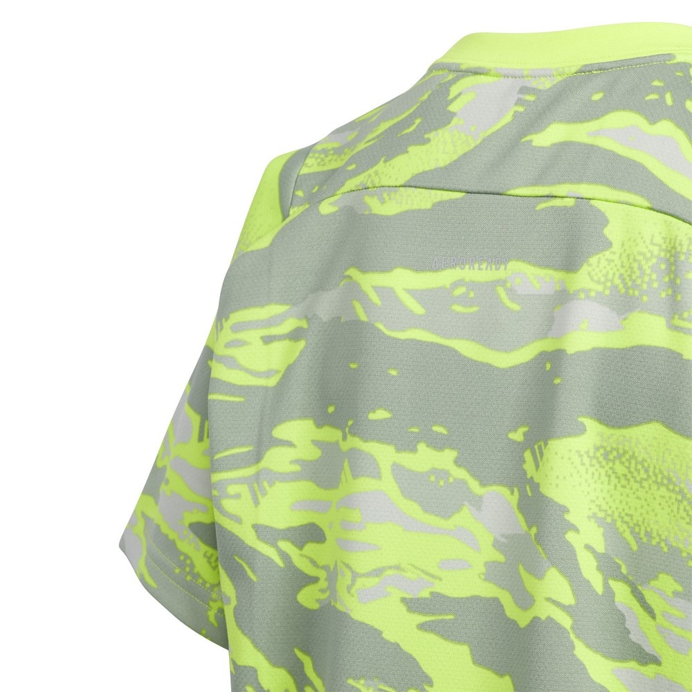 アディダス（adidas）（キッズ）ジュニア MH エッセンシャルズ カモ総柄プリント 半袖Tシャツ KCE62-JM4543