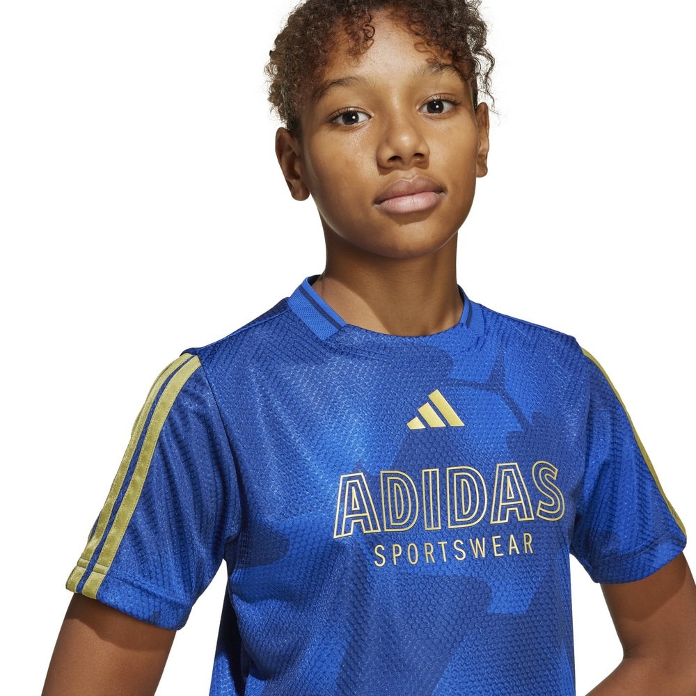 アディダス（adidas）（キッズ）ジュニア ハウス オブ ティロ カラーズ オブ フットボール 半袖Tシャツ KPG99-JD0499