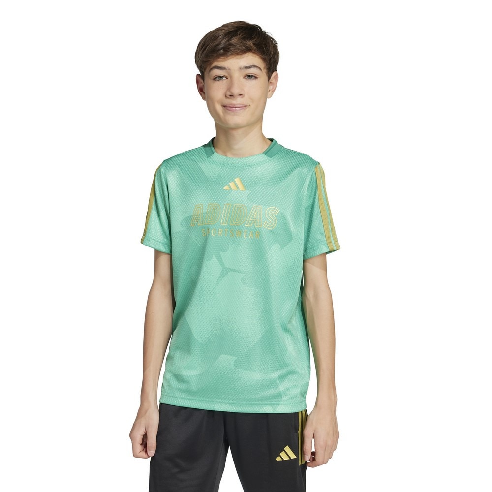 アディダス（adidas）（キッズ）ジュニア ハウス オブ ティロ カラーズ オブ フットボール 半袖Tシャツ KPG99-JD0500